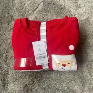 NWT Carter’s Girl Set of 2 Fleece Christmas PJ’s in size 5